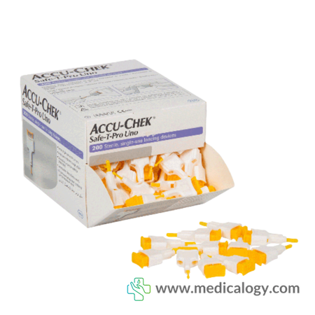 jual [STOK DEMO ECER ED] Accu Check Super Soft Disposable Lancet Sekali Pakai