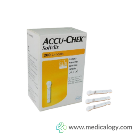 harga Accuchek Softclix Lancet Isi 200 Alat Cek Darah