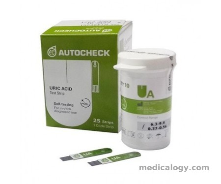 harga AutoCheck Strip Alat Cek Asam Urat