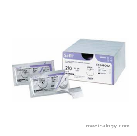 harga B Braun Safil 2/0 HR 37s Violet 150 cm