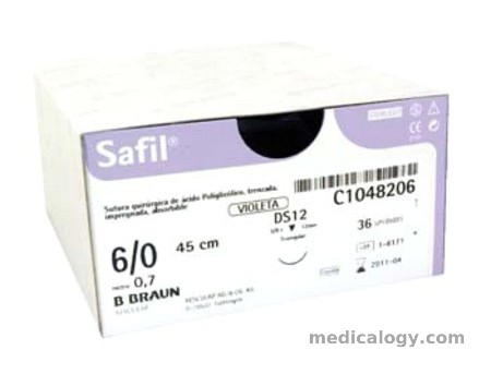 harga B Braun Safil 6/0 DS 12 45 cm