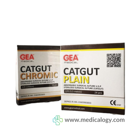 harga Catgut Plain 2/0 GEA per Box isi 24 Sachet