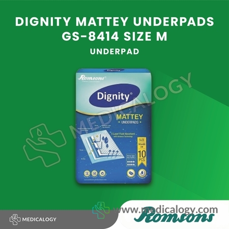 harga Dignity Mattey Underpads GS-8414 Romsons Size M