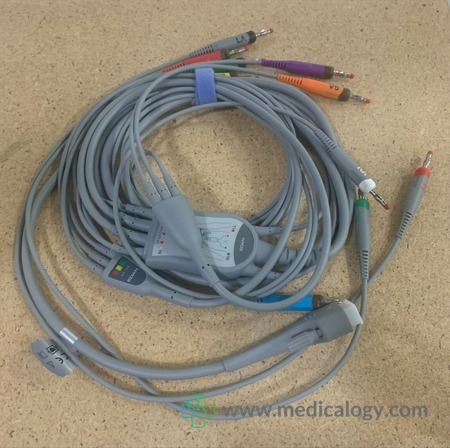 harga EDAN 01.57.471499 Cable 12 Lead 4mm Banana, AHA, for ECG SE-1200 & 1200 Express