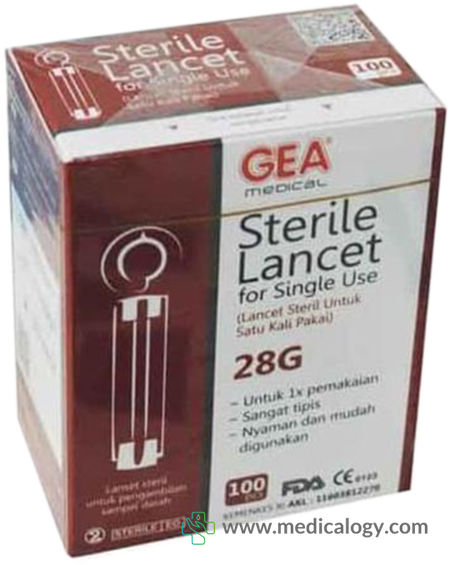 jual GEA 200 Lancet Alat Cek Darah