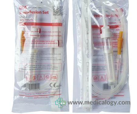 harga GEA Blood Set/Transfusion Set 20Drops/1ml_50ea