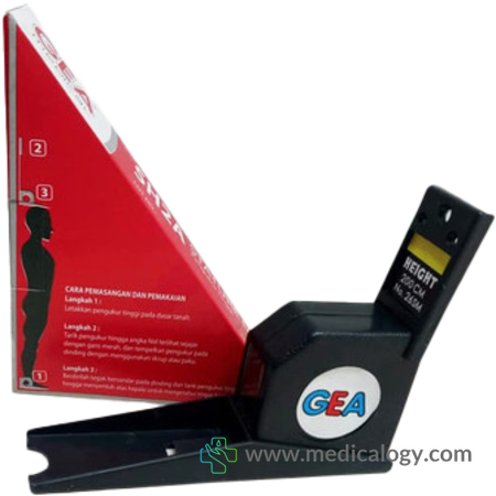 jual GEA Stature Meter Pengukur Tinggi Badan Manual