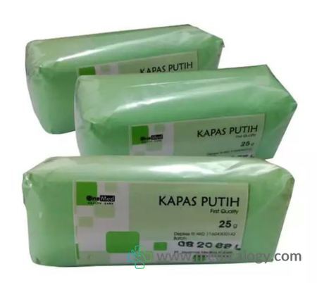 harga Kapas Putih Pembalut OneMed 25 gram