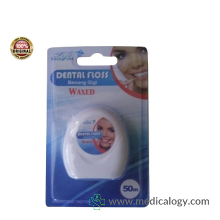 harga Life Resources dental floss wax 50 m benang gigi perawatan gigi