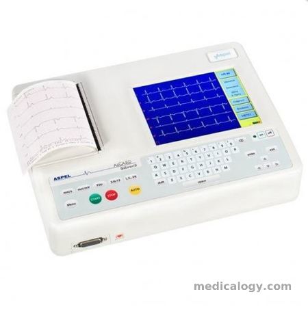 harga Mesin EKG 3/6/12 Channel Aspel Mr. Silver