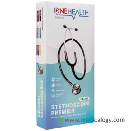 harga Onehealth HS-30L Stethoscope Premier - Dark Blue