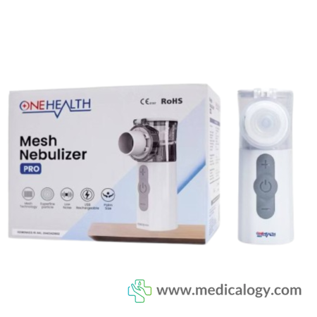 harga Onehealth Mesh Nebulizer Pro Alat Bantu Terapi Pernafasan Portable 