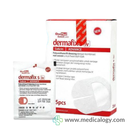 harga Onemed Dermafix S IV Advance 5x6cm Isi 25 pcs