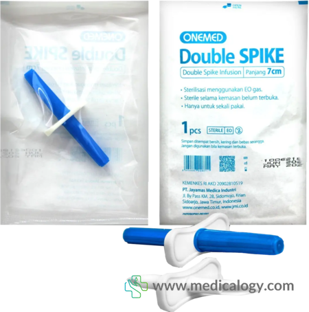 jual Onemed Double Spike Penusuk Botol Infus