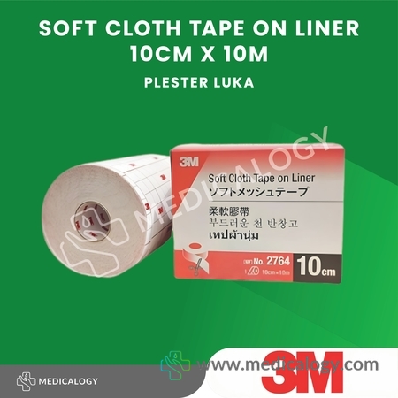 harga Plester luka 3M 10cm x 10m | 3M™ Soft Cloth Tape on Liner (Hypafix)