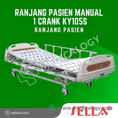 harga Ranjang Pasien SELLA - Hospital Bed Pasien Manual 1 Crank KY105S