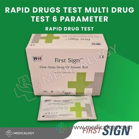 harga Rapid Drugs Test Merk First Sign Multi Drug Test 6 Parameter