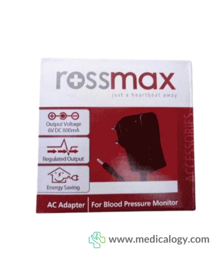 beli Rossmax 6V Adapter Spare Part Tensimeter