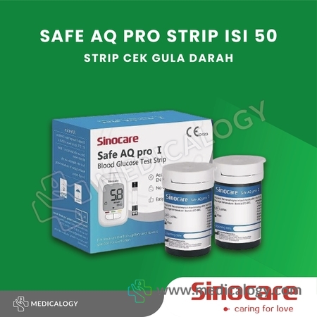 harga Safe AQ Pro I Strip Isi 50 Sinocare 