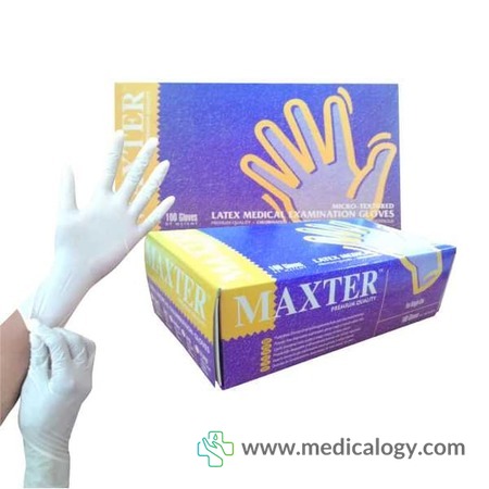 harga Sarung Tangan Latex Maxter isi 100 pcs