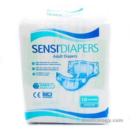 harga Sensi Diapers Pampers Size M Isi 10