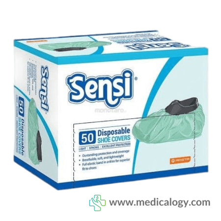 harga Sensi Shoe Cover Sepatu OK Disposable Ecer per Pasang