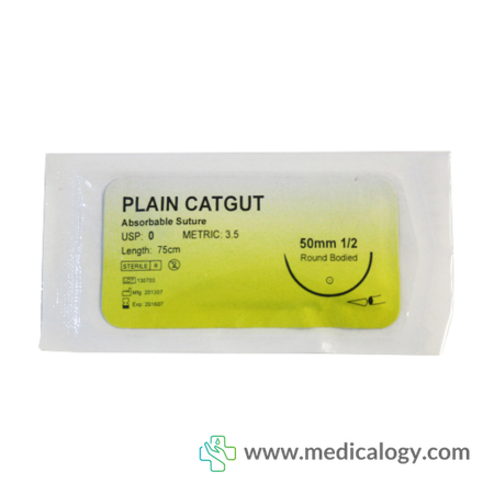 beli SERENITY Plain Catgut tanpa Needle 3/0