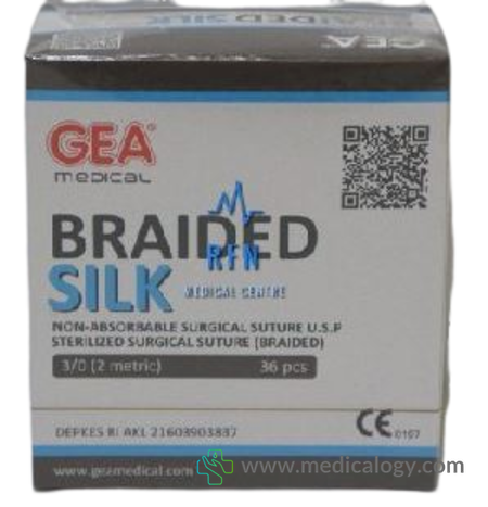 harga Silk 3/0 with Needle GEA