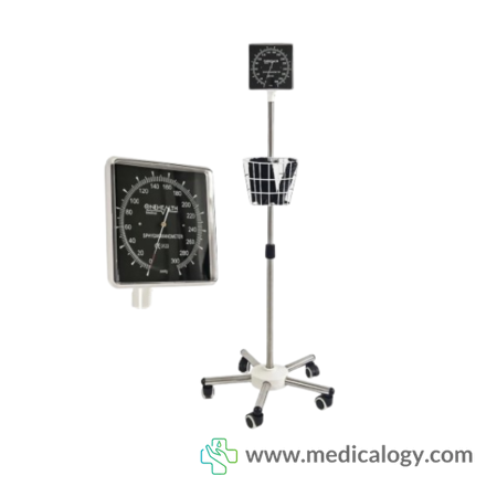 harga Tensimeter Aneroid OneHealth HS-70F Stand Model Stainless Steel