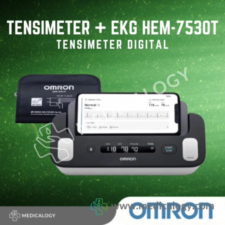 harga Tensimeter Digital + EKG BPM HEM-7530T Omron 