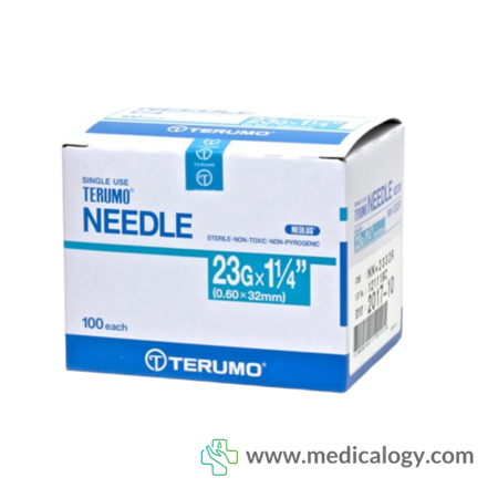 harga TERUMO Dispossible Needle No. 23Gx1 1/4" 100ea