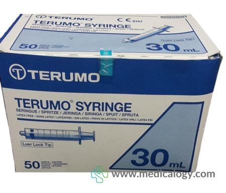 harga Terumo Spuit 30 cc Tanpa Needle Luer Lock Per Box isi 50 pcs