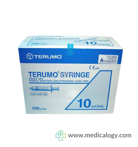 harga Terumo Spuit T-Syringe Disposable With Needle 10 CC Per Box isi 100 pcs