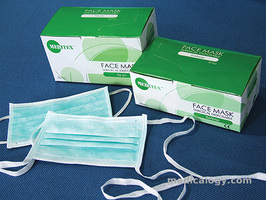 jual 3  Ply Earloop Surgical Face mask