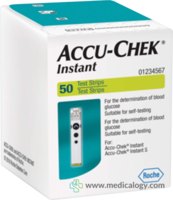 jual ACCU CHEK Instant Strip Cek Gula Darah isi 50