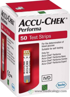 Accu Chek Performa Strip Alat Cek Gula Darah Isi 50