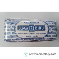 Bunga Biru Kapas Pembalut 100gr