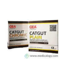 jual Catgut Plain 2/0 GEA per Box isi 24 Sachet