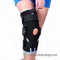 Dr Ortho ES-7A01 Korset Lutut Knee Brace Compression Airmesh with ROM Hinge