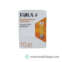 jual Fora Strip Kolesterol / Cholesterol Test Strip Isi 10 untuk Kolestrol