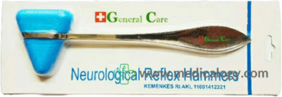 jual General Care Neurological Reflex Hammer Palu Refleks Biru