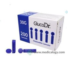 jual Gluco Dr Lancet - 30G Alat Ukur Gula Darah