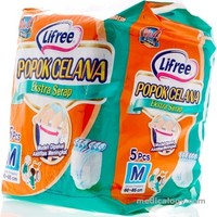 jual Lifree Popok Celana Size M Isi 5