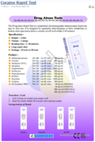 jual Oncoprobe Rapid Test COC Cocaine 50 Strip/Box