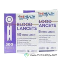 jual Onehealth Blood Lancets 30G Isi 100 pcs Alat Cek Darah