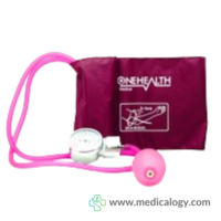 jual Onehealth Tensimeter Jarum HS20D - Aneroid Pink