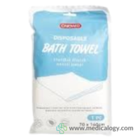 jual Onemed Disposable Bath Towel Handuk Mandi Sekali Pakai 70x140cm Isi 1