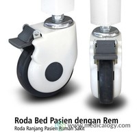 jual Roda Bed Pasien Dengan Rem Onemed