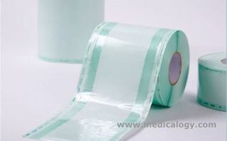 jual SANPack Pouches Sterilization Gussette 100m x 25 x 3 cm