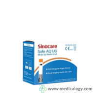 jual Strip Cek Asam Urat Sinocare Safe AQ UG Isi 50 Pcs Strip